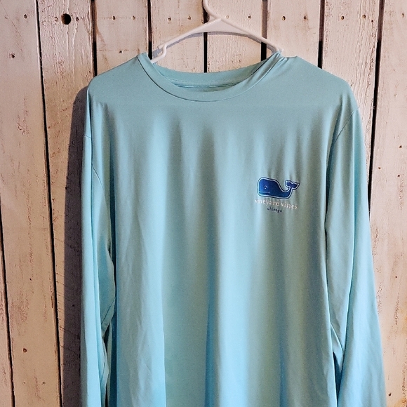 Vineyard Vines Light Blue Performance Shirt - Picture 1 of 3